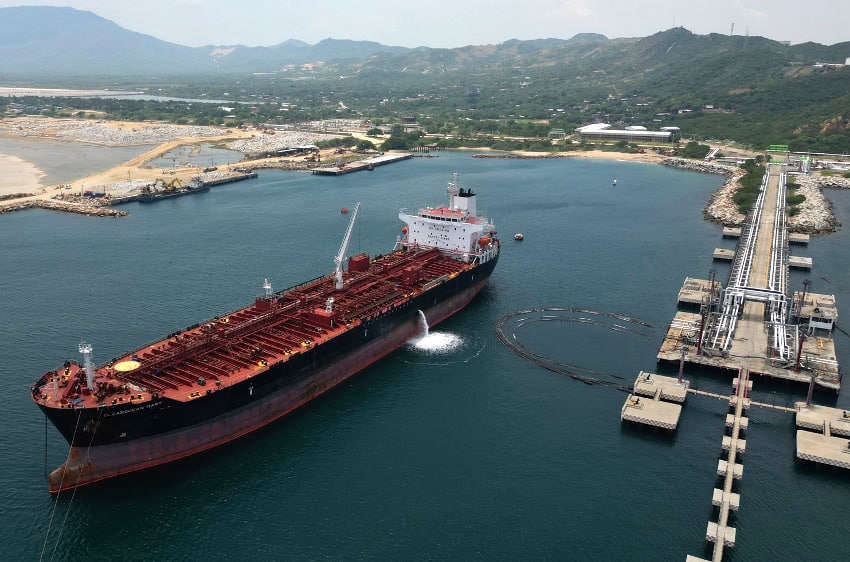 Salina Cruz port in Oaxaca