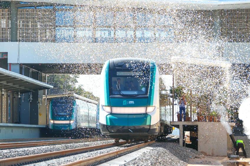 Maya Train inauguration