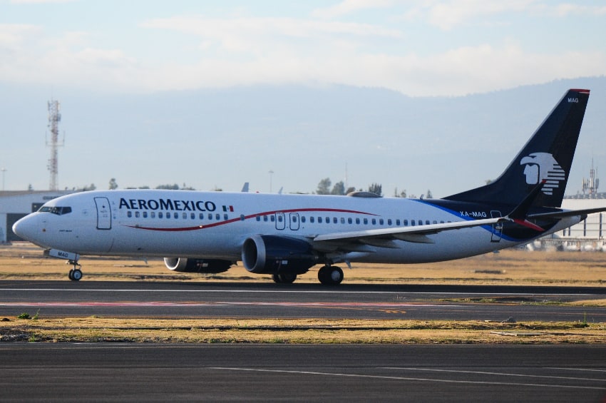 Aeroméxico plane