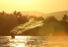 A fisherman in Morelos