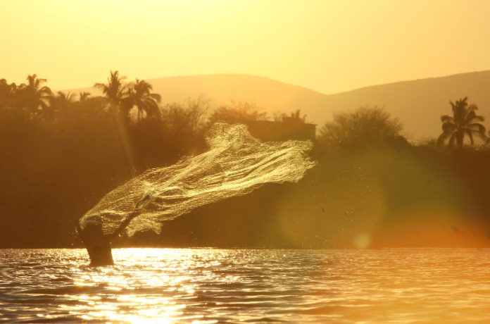 A fisherman in Morelos