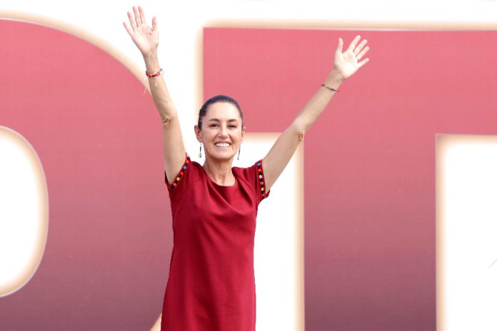 982004_Cierre Campaña Sheinbaum Puebla-2_impreso_850 President-elect Claudia Sheinbaum