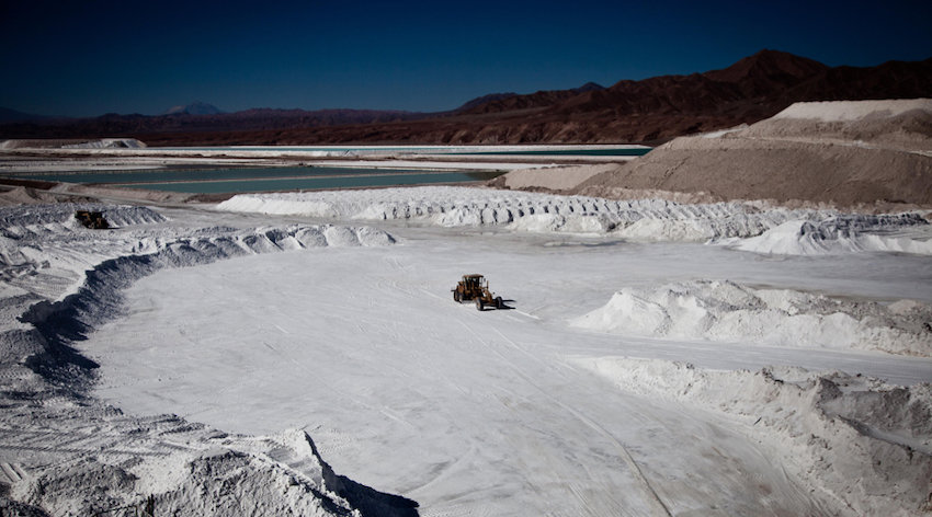 Lithium mine