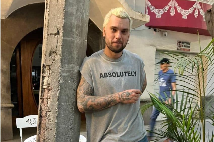 Russian immigrant Egor Nekrasov, pictured in Condesa