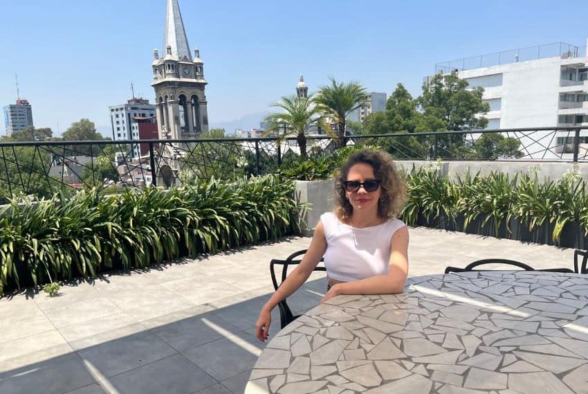 Ukrainian immigrant Nastya Krivets