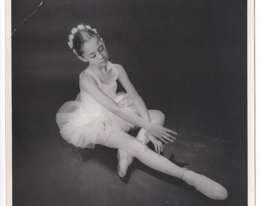 Claudia Sheinbaum as a kid