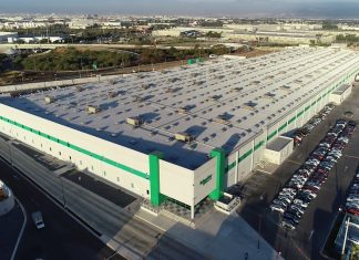 Schneider Electric's "Smart Factory" in Monterrey, one of four plants forecast to reach net-zero status in 2025.