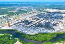 Pemex's Olmeca Refinery in Dos Bocas, Tabasco