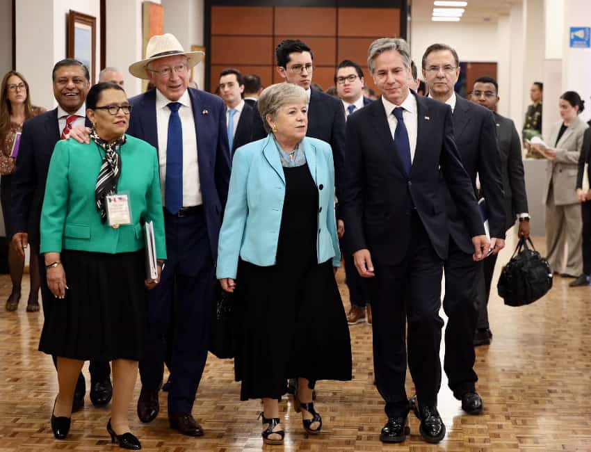 Mexico and US representatives