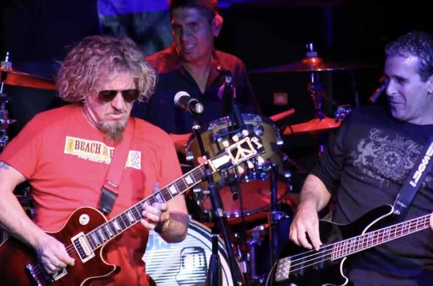 Sammy Hagar at Cabo Wabo.