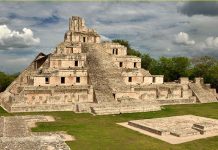 Edzná archaeological site, Mexico