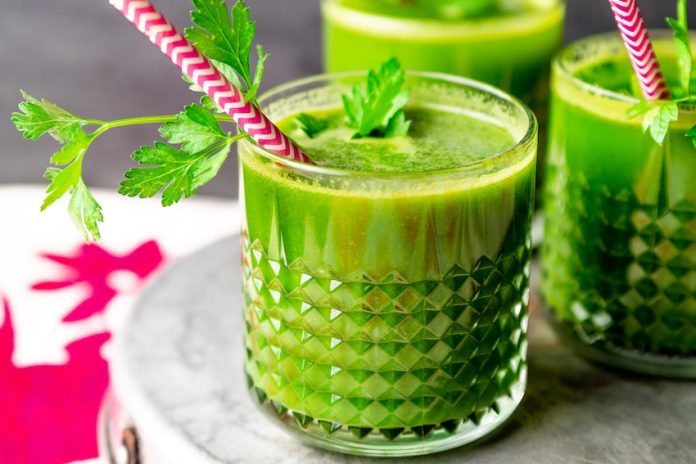 smoothie-2 Green juice or jugo verde