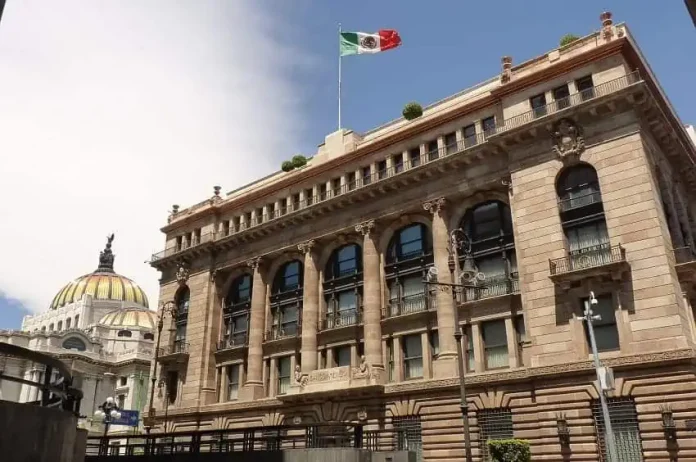 banxico Bank of Mexico building in Mexico City